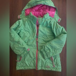 Girls, L.L. Bean, winter ski or snowboard coat size 6/7